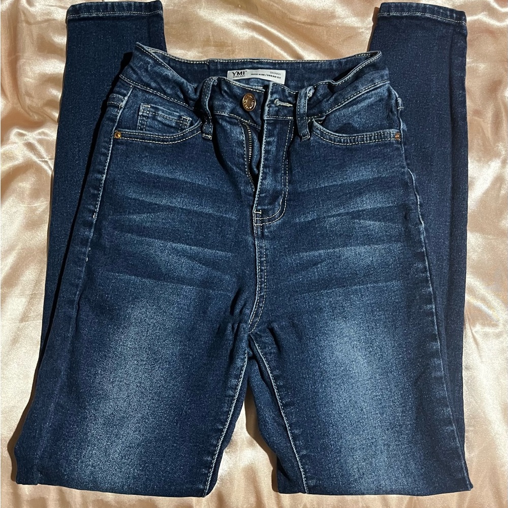 YMI DREAM High Rise Dark Blue Skinny Jeans